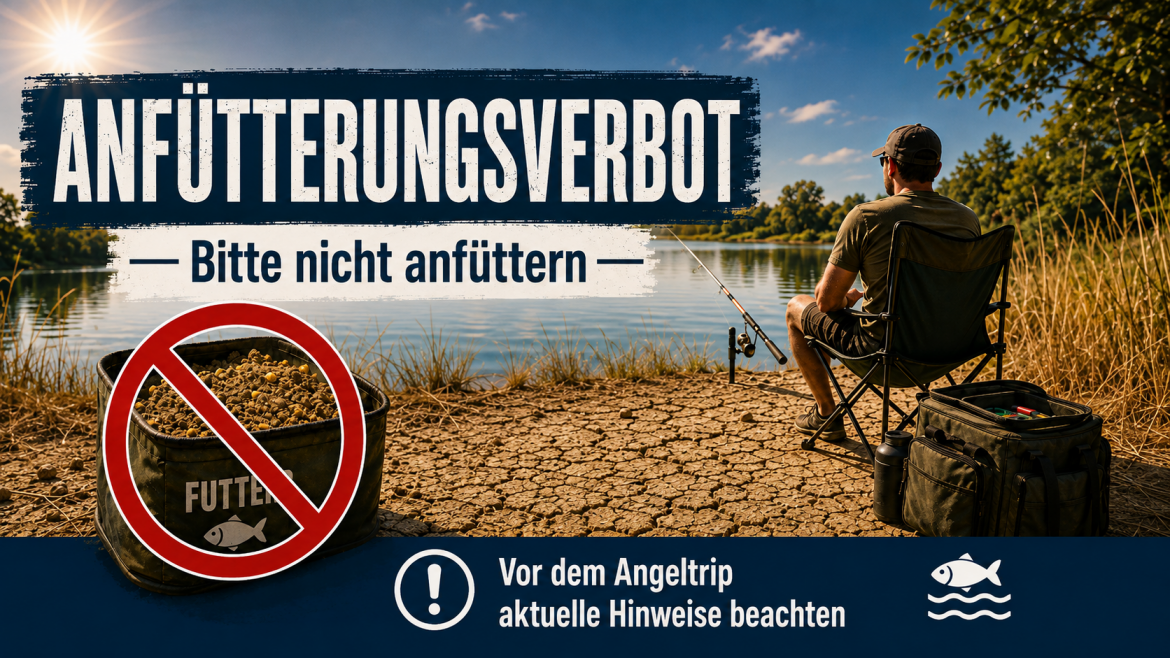 Erste Verbote für mehrere Gewässer (Anfütterungsverbot)